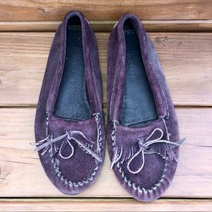 Purple Moccasins